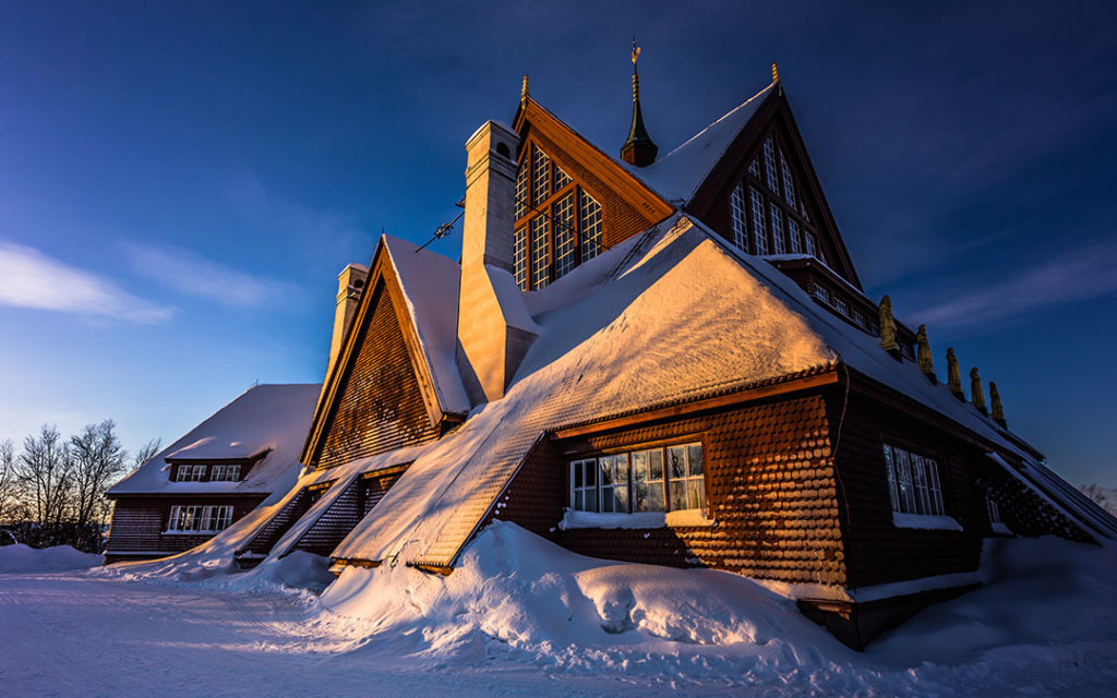Kirche von Kiruna, Lappland